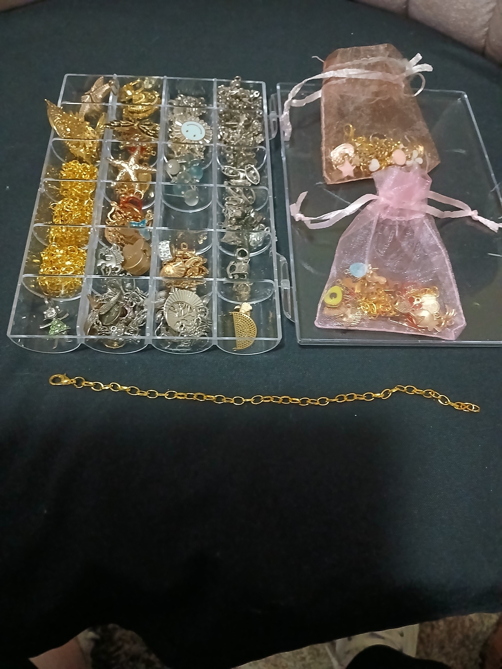 Gold Charm Bracelet Extension Chain - Women Jewelry